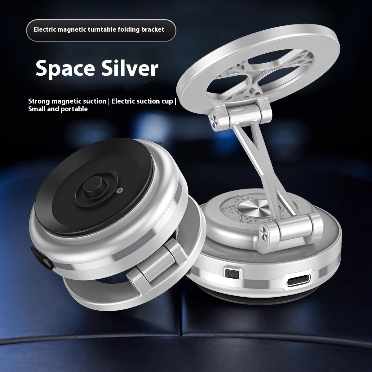 Vacuum Adsorption Car Phone Holder