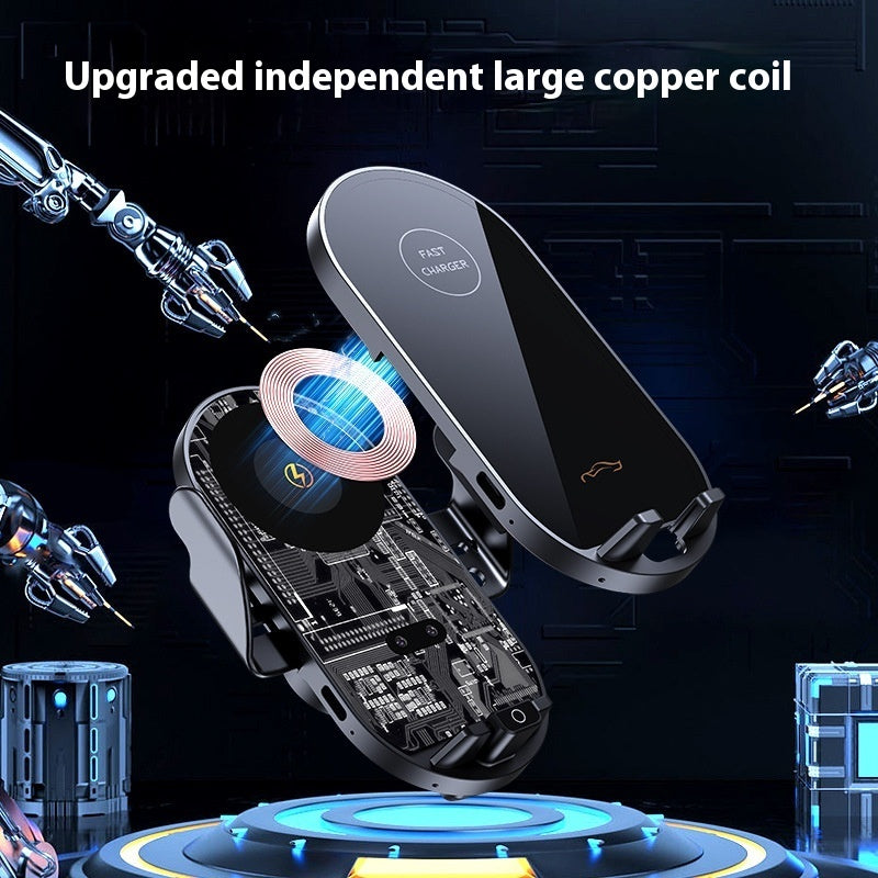 Car Phone Holder 66W Fast Charging Wireless Charger