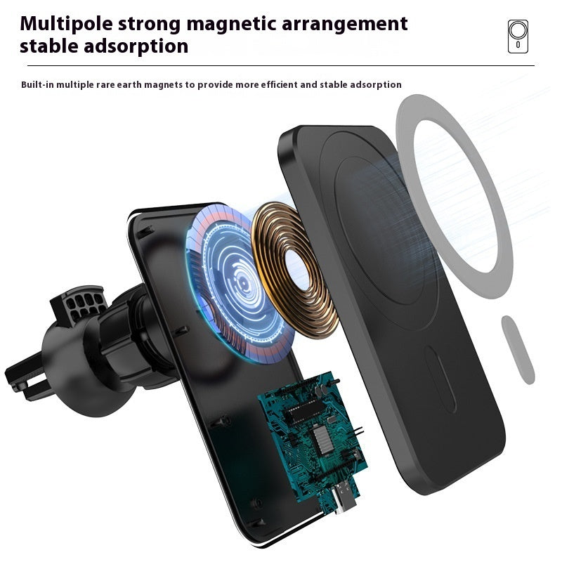 Magnetic Car Wireless Charger Mobile Phone Holder